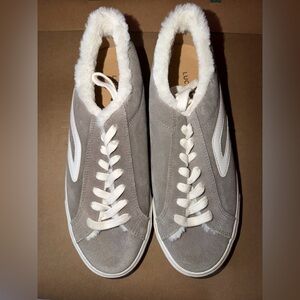ASO Sarah Cameron Lucky Brand Grey Sneakers Size 10